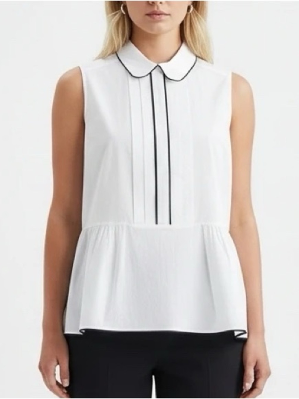 Anthropologie HD in Paris Black & White Top